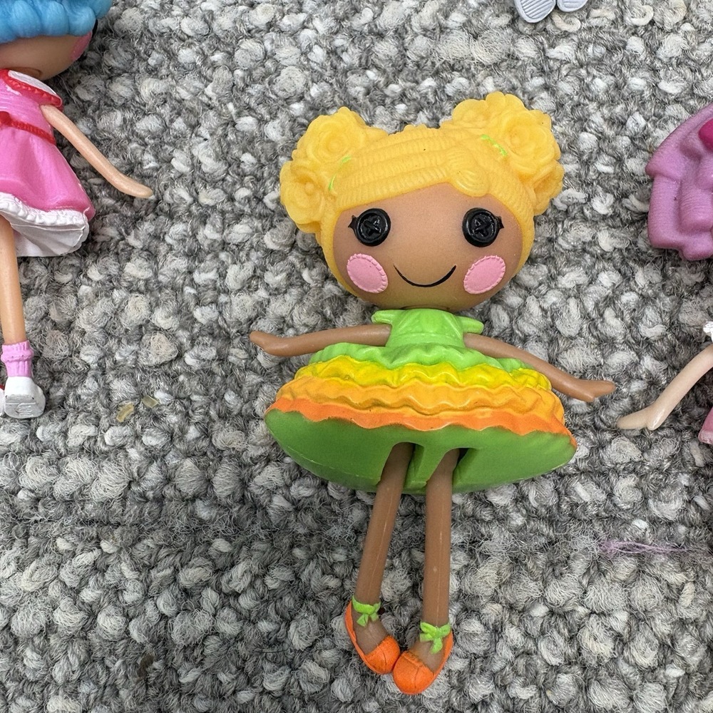 Lalaloopsy Mini Dolls 5 In All With Mini Animals EUC Great Collection - Picture 8 of 12